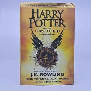 Harry Potter And The Cursed Child Parts One & Two Hardcover 1st Ed DJ JK Rowling